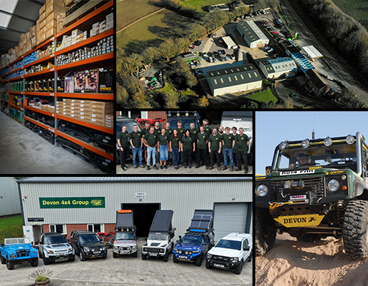 Devon 4x4 store and workshop